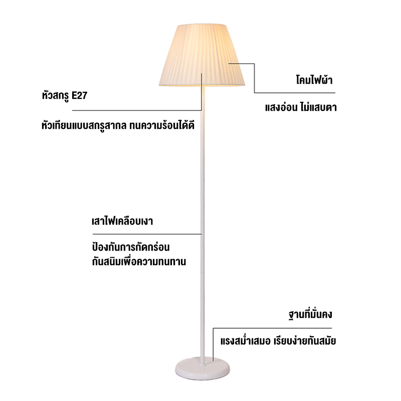 โคมไฟตั้งพื้น-โคมไฟอ่านหนังสือ-โคมไฟอิเกีย-โคมไฟตั้งพื้น-led-ไฟติดห้องนอน-โคมไฟตั้งพื้น-ทันสมัยและเรียบง่าย-โคมไฟตกแต่ง