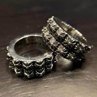 แหวนเงินแท้ 925 Seiko แหวนดอกไม้คู่สำหรับผู้ชายและผู้หญิงสไตล์เดียวกัน