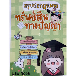 9789990161779 หนังสือย่อกฎหมายทรัพย์สินทางปัญญา(LAW NOTE)