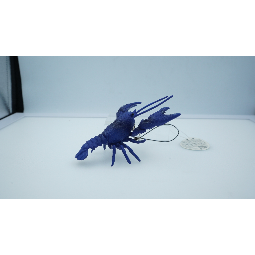 blue-lobster-keychain-japan-vintage-ของสะสม