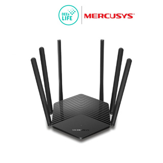 Mercusys เมอร์คิวซิส AC1900 (MR50G) Wireless Dual Band 6 Gigabit Wireless Router เสาสัญญาณประสิทธิภาพสูง