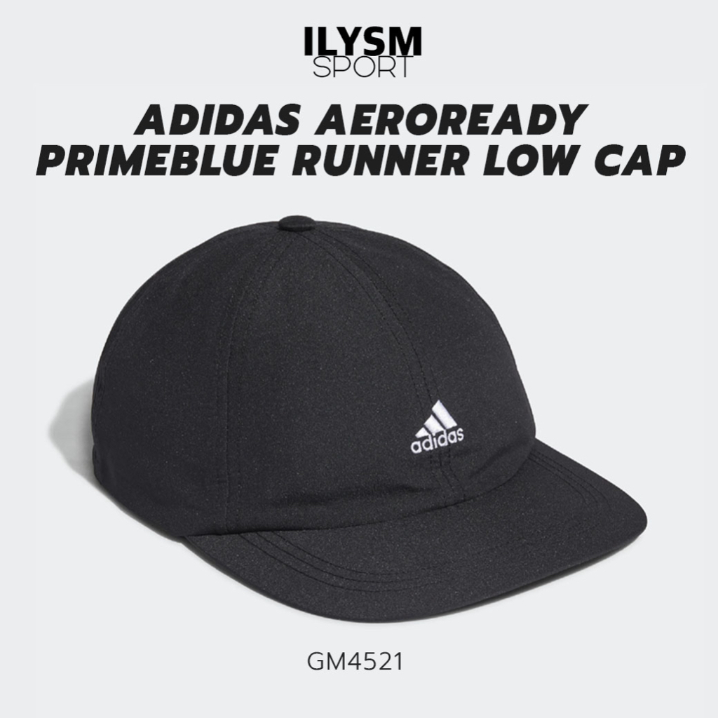 ADIDAS AEROREADY PRIMEBLUE CAP (GM4521) หมวกแก๊ปทรงต่ำสำหรับนักวิ่ง  หมวกอาดิดาส ลิขสิทธิ์แท้!!