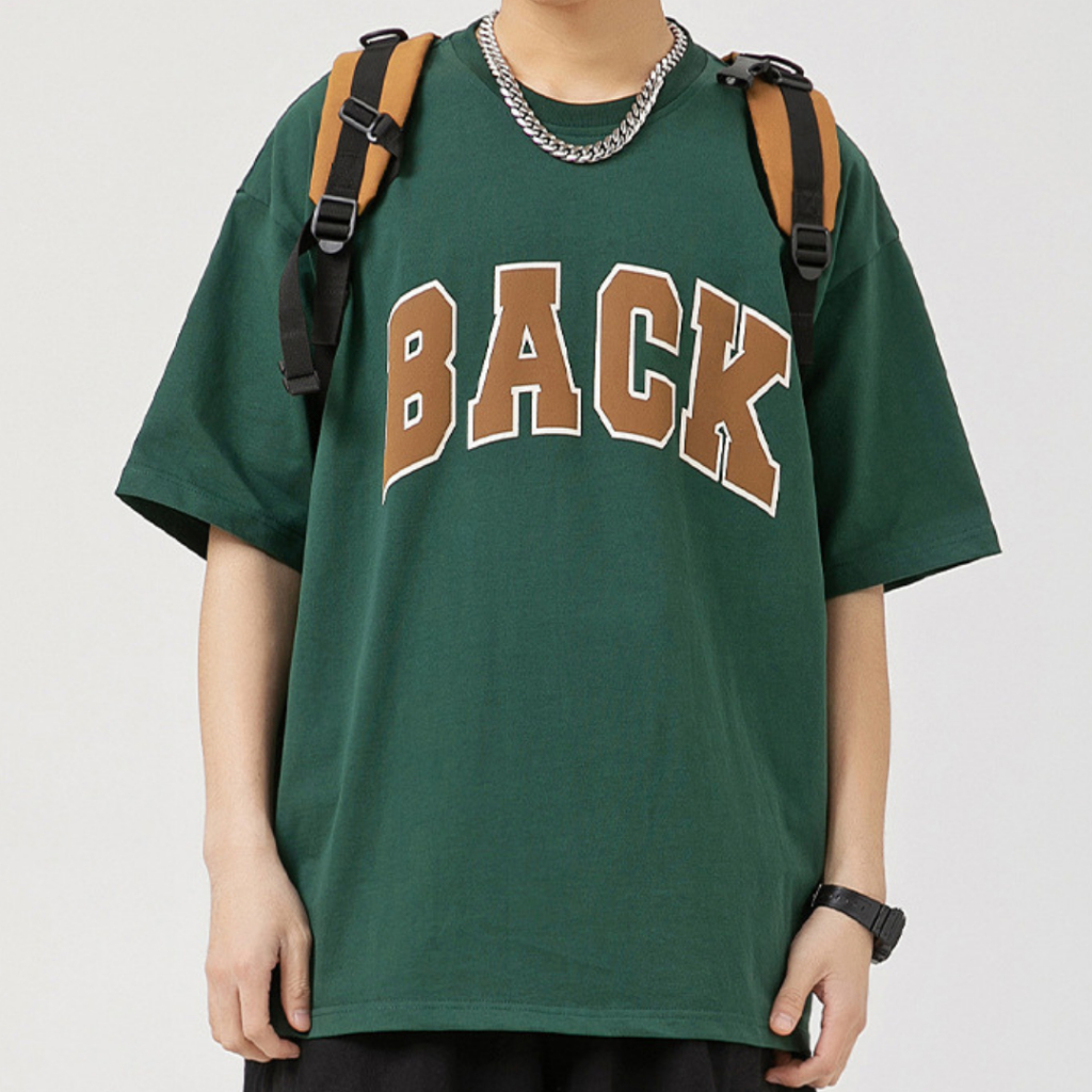 เสื้อยืดเกาหลีสกรีน-back