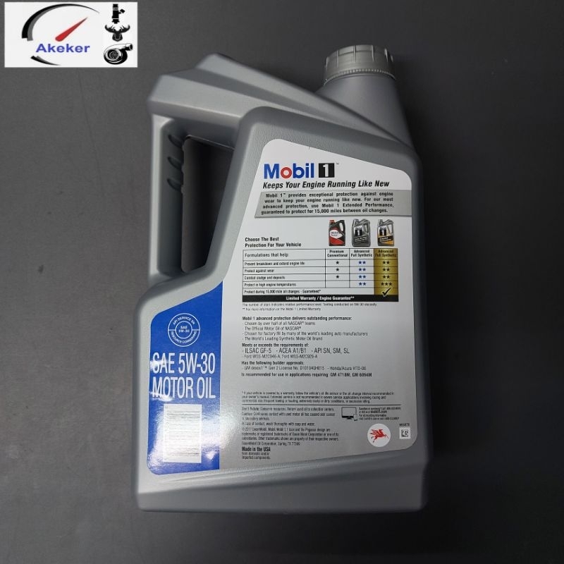 mobil1-5w-30-advanced-full-synthetic-motor-oil-5-liter-น้ำมันเครื่อง-โมบิลวัน