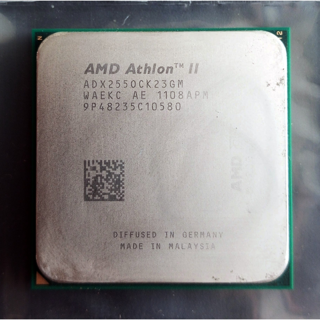 AMD AM3 Athlon II X2 255 3.1GHz 2Cores 2Threads TDP60W | Shopee Thailand