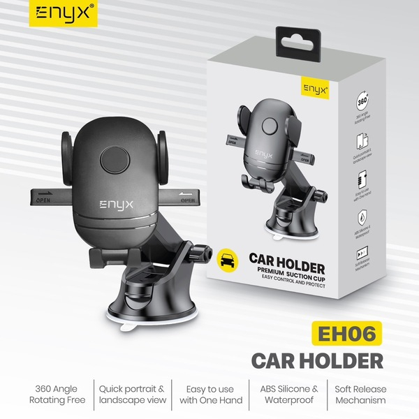 ภาพสินค้าENYX Car Holder Extra Arm ที่ยึดมือถือในรถ / ENYX EH06 Car holder Premium Suction Cup จากร้าน inconcept บน Shopee ภาพที่ 6
