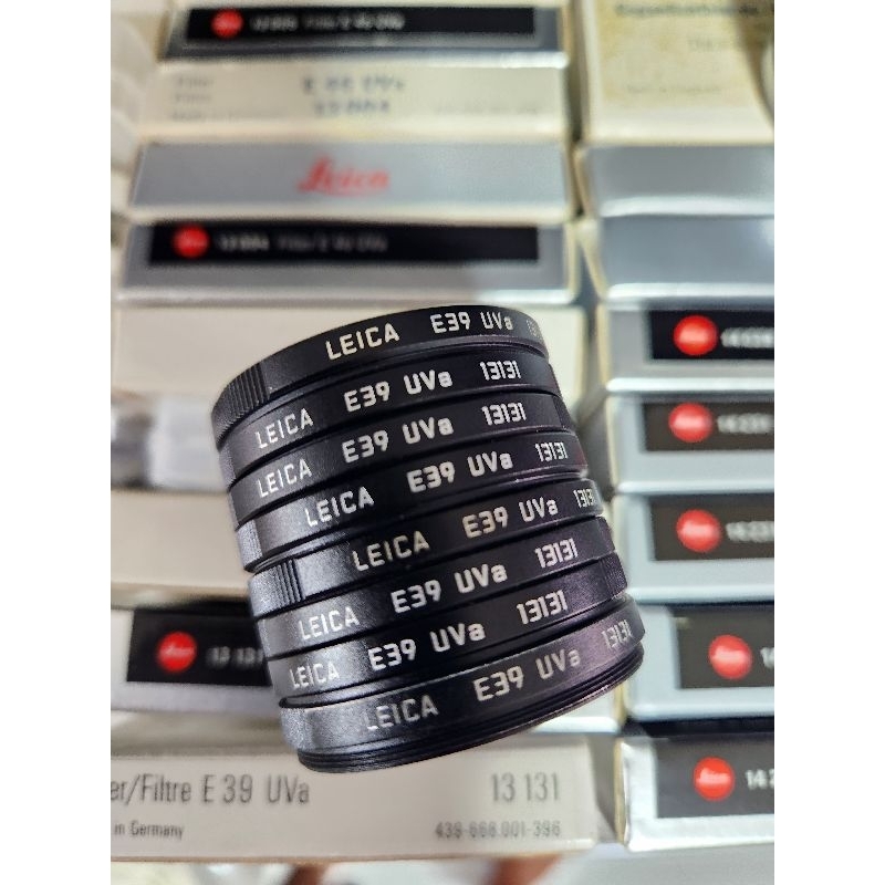 本体 良品》Leica フィルター E39UVA 13131 Leica Filter 39mm E39 uva