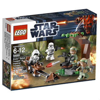 LEGO® Star Wars™ 9489 Endor™ Rebel Trooper™ &amp; Imperial Trooper™ Battle Pack : เลโก้ใหม่ ของแท้ 💯% กล่องสวย พร้อมส่ง