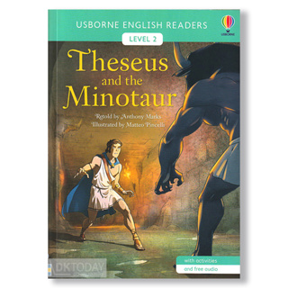 DKTODAY หนังสือ USBORNE READERS 2:THESEUS AND THE MINOTAUR (AGE 6+)