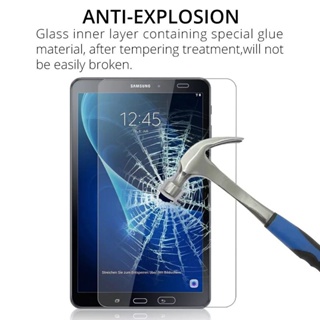 ฟิล์มกระจก นิรภัย เต็มจอ ซัมซุง แท็ป เอ6 10.1 ที585 Use For Samsung Galaxy Tab A6 10.1 SM-T585 รุ่นไม่มีปากกา