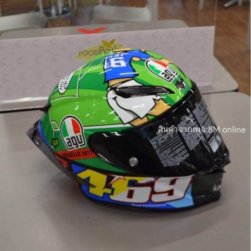 หมวกกันน็อคสีเขียว-469-นักแข่ง-motogpเต็มใบสีเขียว-ขับรถบิ๊กไบค์-zx-10r-ทำความเร็วสูงขนาดไซส์-s-sport-racing