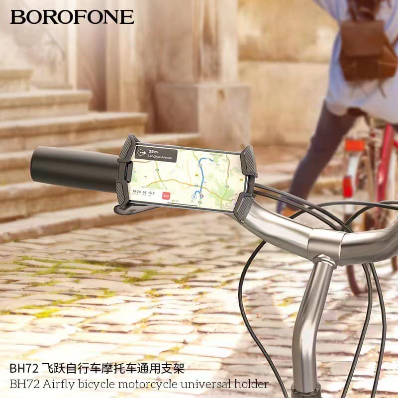 borofone-bh72-bike-holder-bh72-airfly-ขาตั้งมือถือติดแฮนด์จักรยาน-ติดแฮนด์มอเตอร์ไซด์