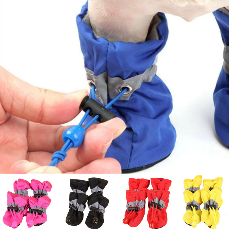 4pcs-set-waterproof-pet-dog-shoes-chihuahua-anti-slip-rain-boots-footwear-for-small-cats-dogs-puppy-dog-pet-booties-4pcs-set-waterproof-pet-dog-shoes-chihuahua-anti-slip-rain-boots-footwear-for-small-