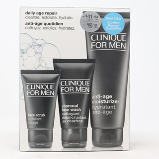 CLINIQUE For Men Daily Age Repair Set 3Items (ลดเลือนริ้วรอย)