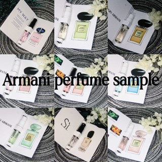 「มินิน้ำหอม」 Giorgio Armani คอลเลกชันของน้ําหอมแบรนด์  2ML