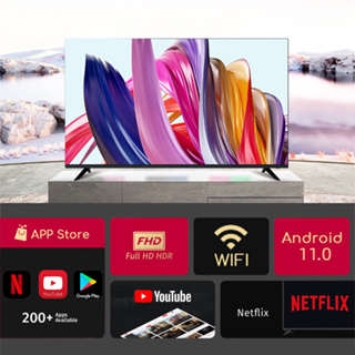 ภาพขนาดย่อของภาพหน้าปกสินค้าWEYON TV ทีวี 55 นิ้ว Full UHD WIFI Smart TV หน่วยความจำ 1.5 + 8G Android 11.0, รับประกันหนึ่งปี จากร้าน weyon_th.th บน Shopee