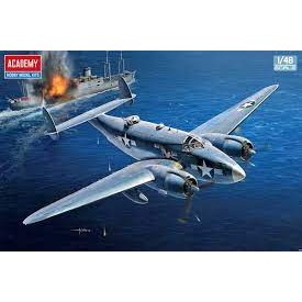 โมเดลประกอบ Academy Model 1/48 AC12347 USN PV-1 SOLOMON ISLANDS THEATRE