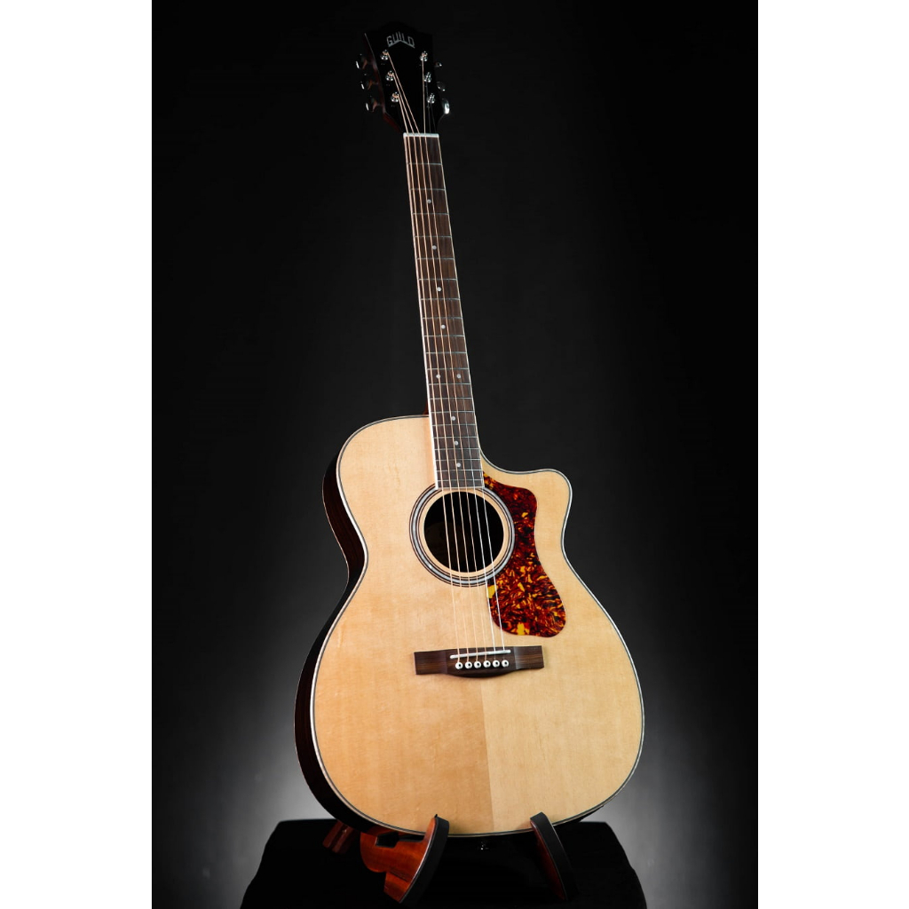 กีต้าร์โปร่ง-guild-om-250ce-reserve-natural-sitka-spruce-rosewood-กีตาร์-acoustic-guitar-กีตาร์โปร่ง