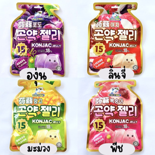 เยลลี่บุกผลไม้(Captain dolphin) มี 4 รส 1 ห่อ มี 15 ชิ้น อร่อยกว่า เยลลี่ควีน