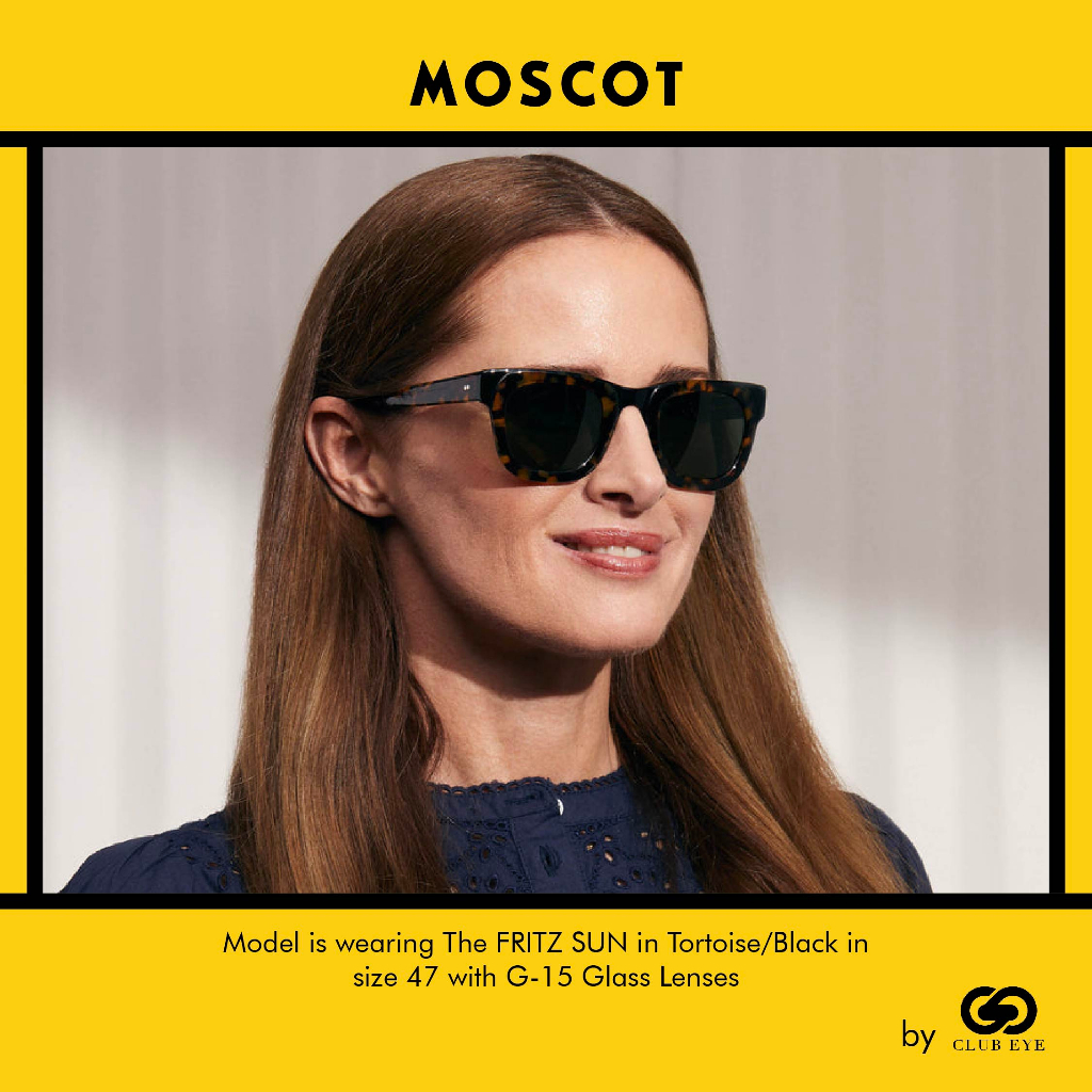 moscot-แว่นกันแดด-มอสคอต-รุ่น-fritz-สีกรอบ-tortoise-black-สีเลนส์-g15-ไซซ์-44-ของแท้-มีประกัน