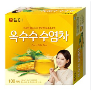 Corn silk Tea ชาไหมข้าวโพด Damtuh ช่วยขับโซเดียมจากไต ควบคุมคลอเรสเตอรอล ลดน้ำหนัก ลดไขมัน ชาเกาหลี-ยี่ห้อ Dongshu