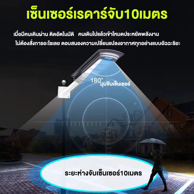 โคมไฟถนนโซล่าเซลล์-รุ่น-1000w-แสงขาว-daylight-พร้อมขา-สว่างถึงเช้า-โคมไฟพลังงานแสงอาทิตย์-ไฟโซล่าเซลล์