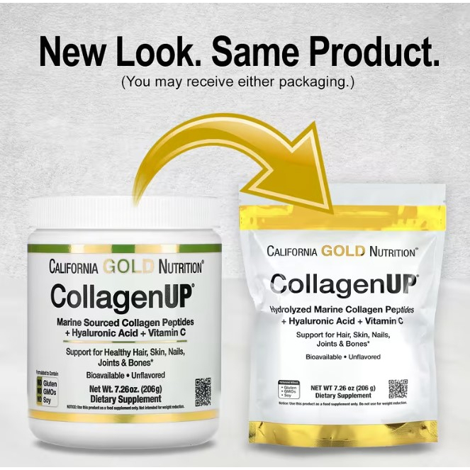 California Gold Nutrition, Hydrolyzed Marine Collagen Peptides