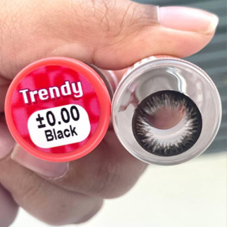 🔥คอนแทคเลนส์ Hydrogel✨ขนาดบิ๊กอาย✨Black✨ Trendy (Rozelens)