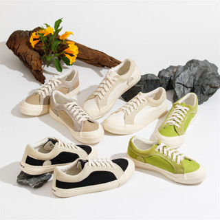 BIKK - รองเท้าผ้าใบ รุ่น "Wind" Suede Canvas Sneakers Size 36-45