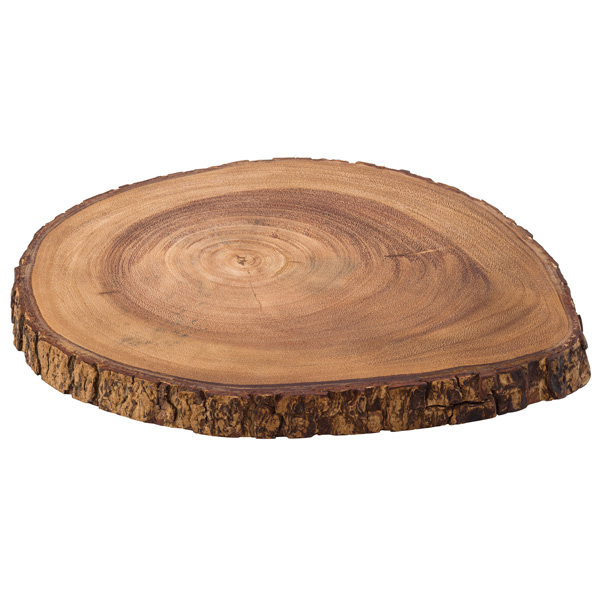 bark-wooden-board-l-เขียงติดเปลือกสีเข้ม
