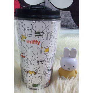 แก้วน้ำมีฝาปิดแบรนด์miffyแท้