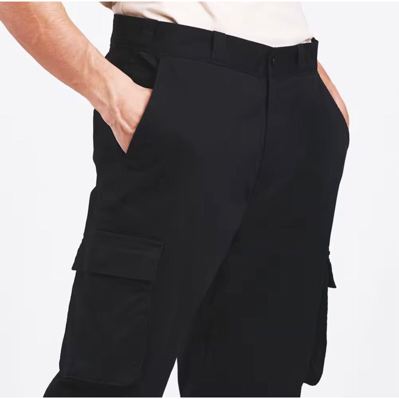กางเกงขายาวผู้ชาย-lee-เอวกลางทรงกระบอกเล็ก-รุ่น-comfort-tapered