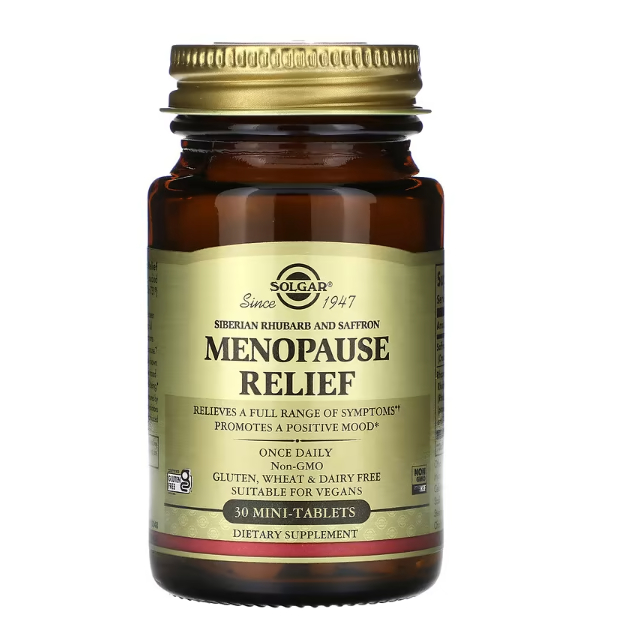 ดีสุด-solgar-menopause-relief-บรรเทาอาการ-วัยหมดประจำเดือน-สตรีวัยทอง-วิตามินเกรดพรีเมี่ยม-30-เม็ด