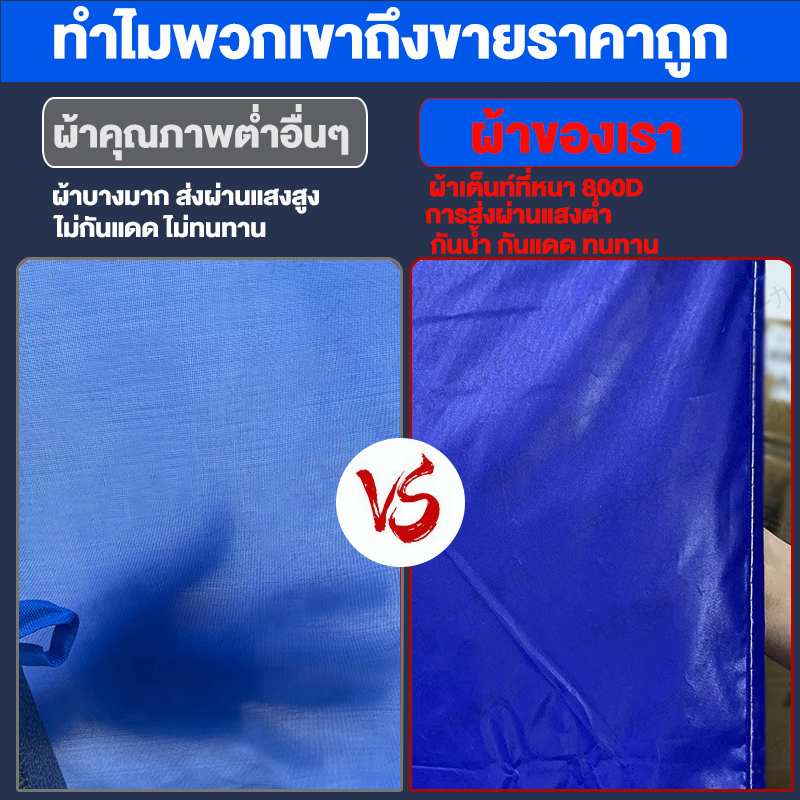 ใช้งาน15ปี-เต้นท์ขายของ-โครงเหล็กหนาพิเศษ-800dผ้าหนาสองชั้น-เต้นท์พับได้-เต๊นท์สนาม-2x2-2x3-3x3-เต้นพับได้-เต็นท์จอดรถ