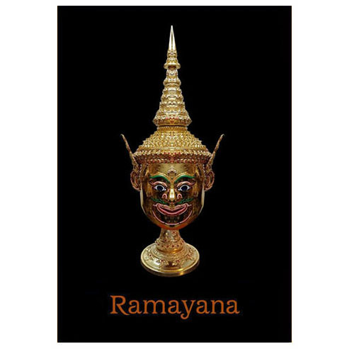 หัวโขน-รามเกียรติ์-ramayana-ban-ruk-lakshmana-head-statue-พระลักษณ์-1-1-wearable