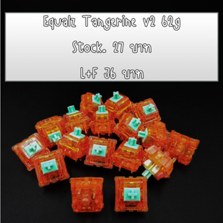 ภาพหน้าปกสินค้าC3 Equalz x TKC Tangerine v2 62g Linear switch สวิตซ์คีย์บอร์ด [Linear sw][ของพร้อมส่งในไทย] ที่เกี่ยวข้อง