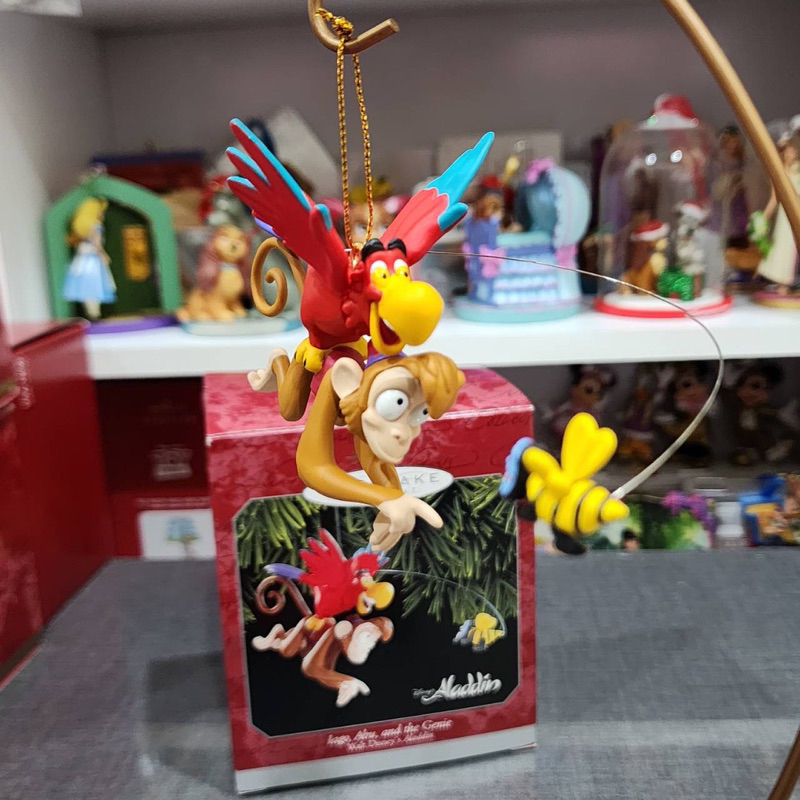 disney-ornament-พร้อมส่ง-iago-abu-and-the-genie-y1998-hallmark-keepsake