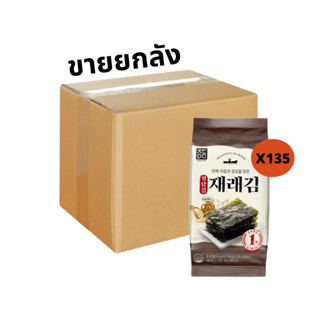 [15DD515ลด15%][ยกลัง!]สาหร่ายทะเลปรุงรส สาหร่ายอบแผ่น Jeong Dam Gim