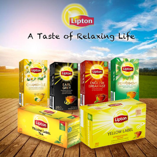 Lipton international blend ชาลิปตัน 5รสชาติ อร่อยพร้อมคุณประโยชน์ ได้ทุกที่