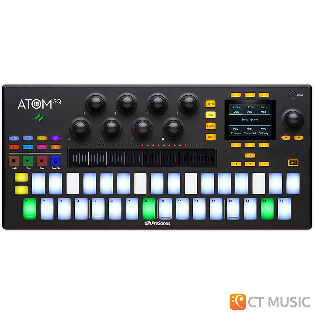 presonus-atom-sq-midi-มีดี้คอนโทรลเลอร์