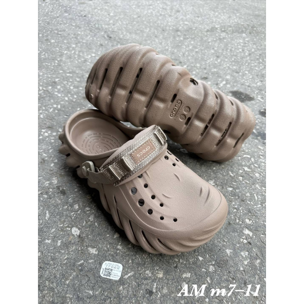 รองเท้าแตะเพื่อสุขภาพ-crocs-tela-รุ่นใหม่ล่าสุดผลิต-rubber-100