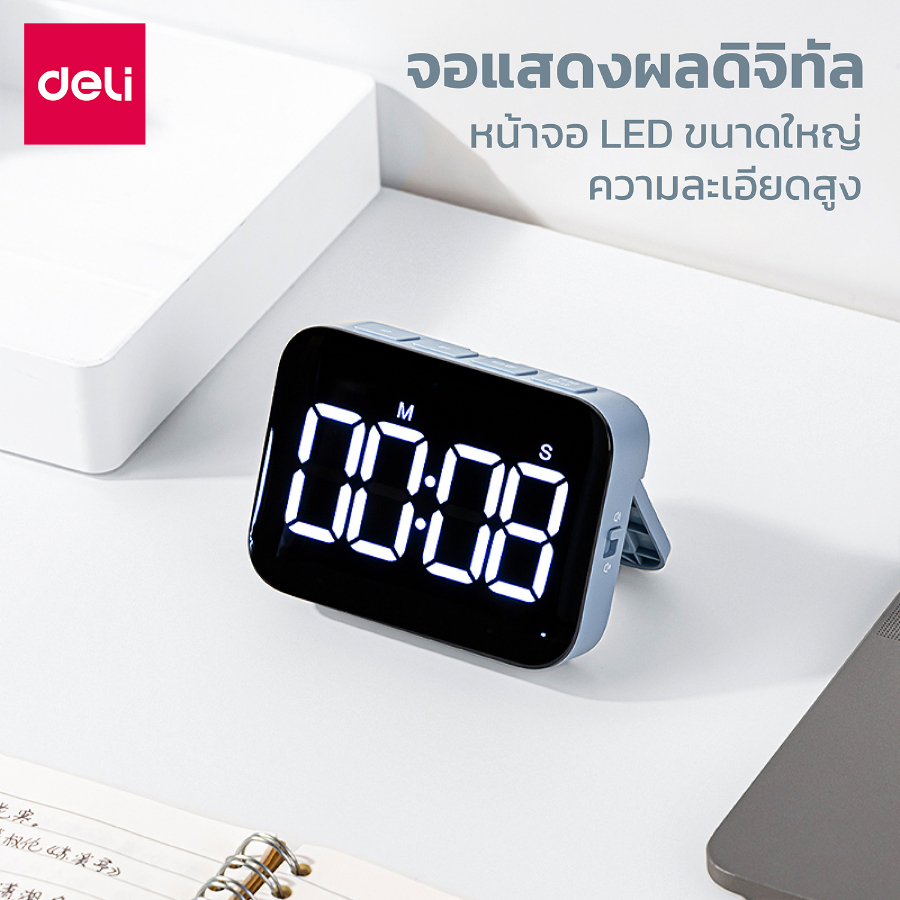 นาฬิกาปลุกดิจิตอล-นาฬิกาตั้งโต๊ะ-นาฬิกาปลุก-alarm-clock-นาฬิกาปลุกไฟ-led-พร้อมถ่าน-หน้าจอledขนาดใหญ่-blowiishop