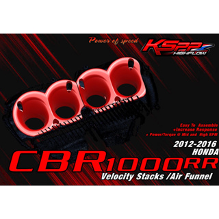 KSPP ปากแตรแต่ง สำหรับ CBR1000RR 2012-2016 Honda Velocity stack