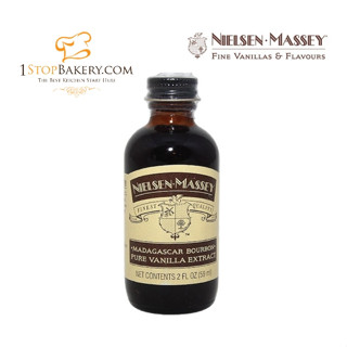 Nielsen Massey Pure Vanilla Extract 118 ml. 4oz. / กลิ่นวนิลา