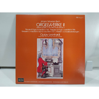 2LP Vinyl Records แผ่นเสียงไวนิล Johann Sebastian Bach ORGELWERKE II  (J24B91)