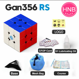 GAN CUBE GAN356 R S ของเล่นลูกบาศก์ปริศนา 3x3 ความเร็ว 356RS Magic Cube Rubik Cube Rubik’s Cube Puzzle Toys