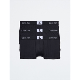 พร้อมส่ง🇺🇸 Calvin Klein - 1996 3-Pack Microfiber Low Rise Trunk กางเกงในชายแพ็ค 3 ตัว ใหม่ล่าสุด