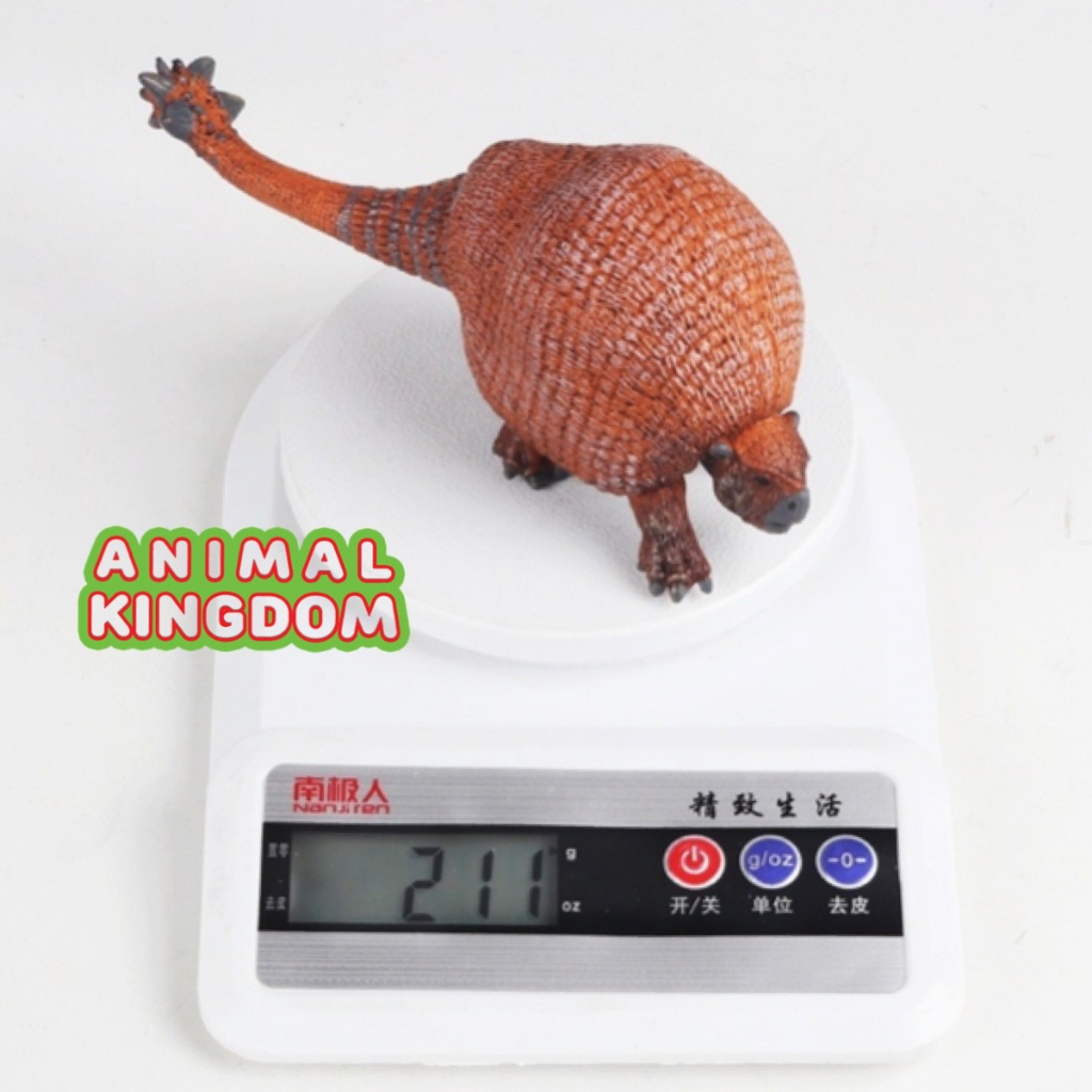 animal-kingdom-โมเดลไดโนเสาร์-doedicurus-แดง-ขนาด-17-20-cm-จากสงขลา