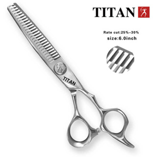 Titan TW625 กรรไกรตัดผม กรรไกรฟัน 6 นิ้ว 25-30%