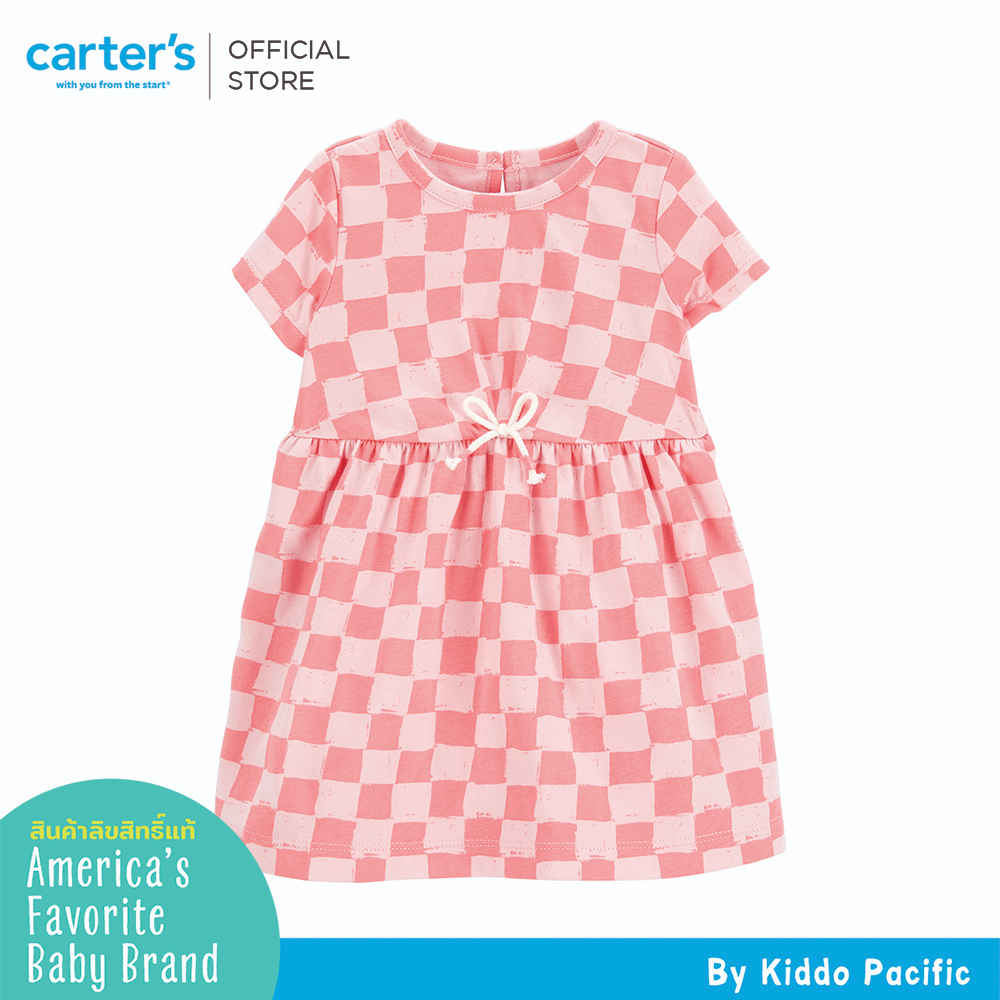 carters-dress-pink-check-print-คาร์เตอร์เดรสเด็กผู้หญิง-พิมลาย-l10